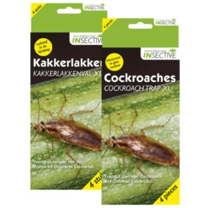 Monitorovacia pasca na šváby obyčajné a rusy domáce (4 ks) Insective s atraktantom