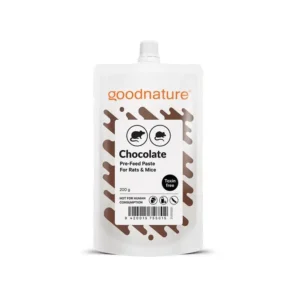 Návnada na hlodavce 200 g – s príchuťou čokolády Goodnature