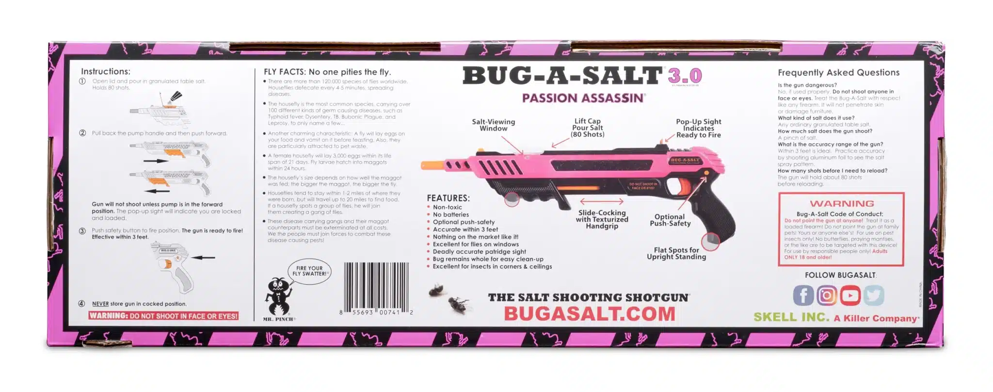 Brokovnica na hmyz Bug-A-Salt Limited Edition Passion Assassin 3.0 – Obrázok 7