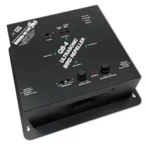 Bird-X QUADBLASTER QB-4 220V – ultrazvukový odpudzovač vtákov do interiéru