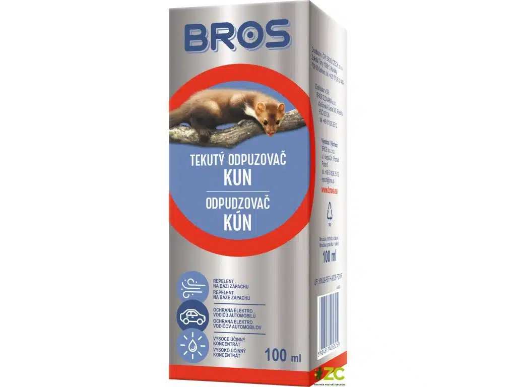 Bros - odpudzovač kún tekutý 100 ml