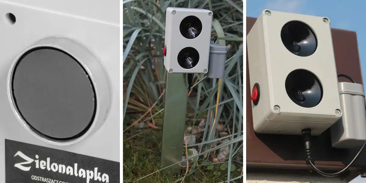 Vodotesný ultrazvukový plašič na kuny, myši a potkany DRAGON ULTRASONIC CH200 – napájanie na batérie 4×AA – Obrázok 12