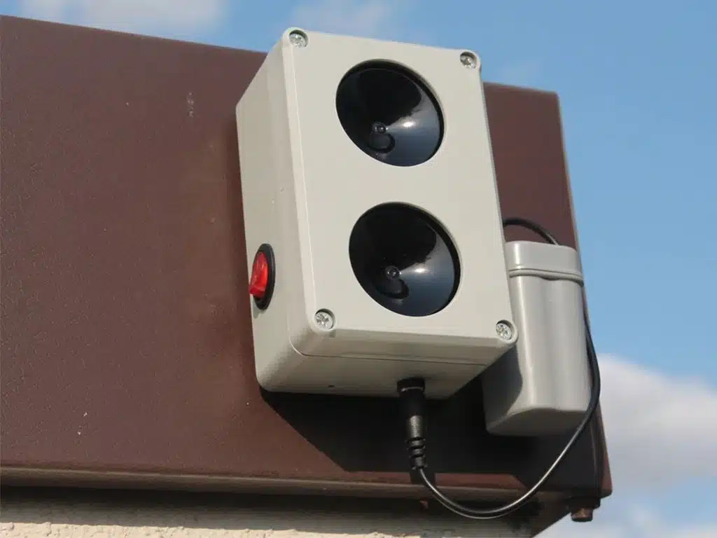 Vodotesný ultrazvukový plašič na kuny, myši a potkany DRAGON ULTRASONIC CH200 – napájanie na batérie 4×AA – Obrázok 7