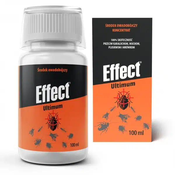 EFFECT® Ultimum PRO 100 ml – špecializovaný insekticídny koncentrát na lezúci a lietajúci hmyz