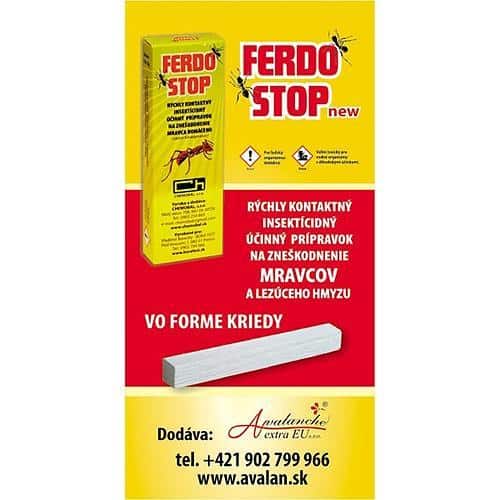 FerdoStop®, krieda proti mravcom a plošticiam – rýchla a účinná ochrana proti lezúcemu hmyzu – Obrázok 3