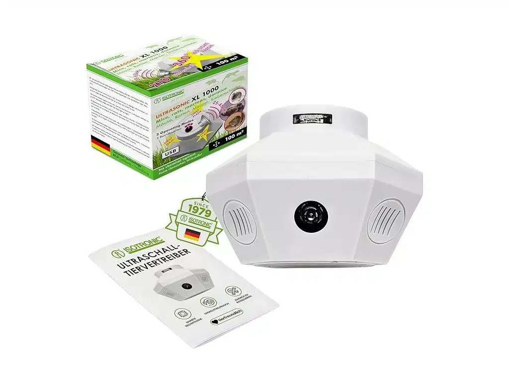 ISOTRONIC® 62600 ULTRASONIC XL 1000 – univerzálny odpudzovač hlodavcov a kún