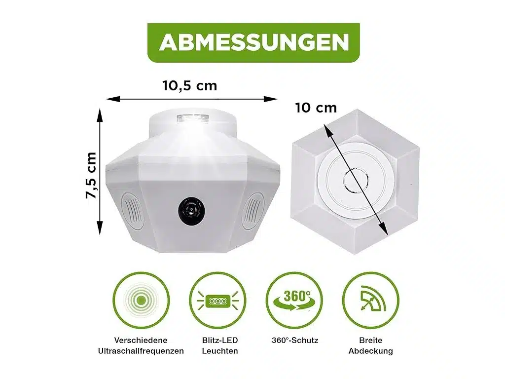 ISOTRONIC® 62600 ULTRASONIC XL 1000 – univerzálny odpudzovač hlodavcov a kún – Obrázok 5