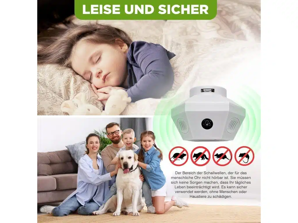 ISOTRONIC® 62600 ULTRASONIC XL 1000 – univerzálny odpudzovač hlodavcov a kún – Obrázok 6