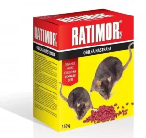 RATIMOR® Plus 150g obilná nástraha – Tradičný a účinný jed na myši a potkany